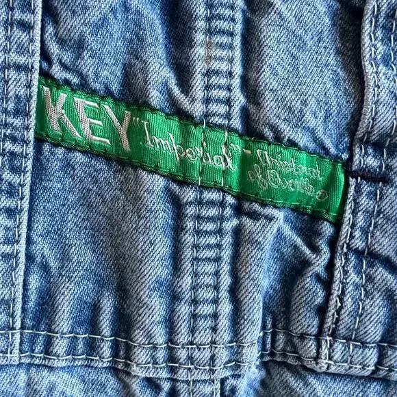 VTG Key Men's Overalls 34x36 - Picture 7 of 8